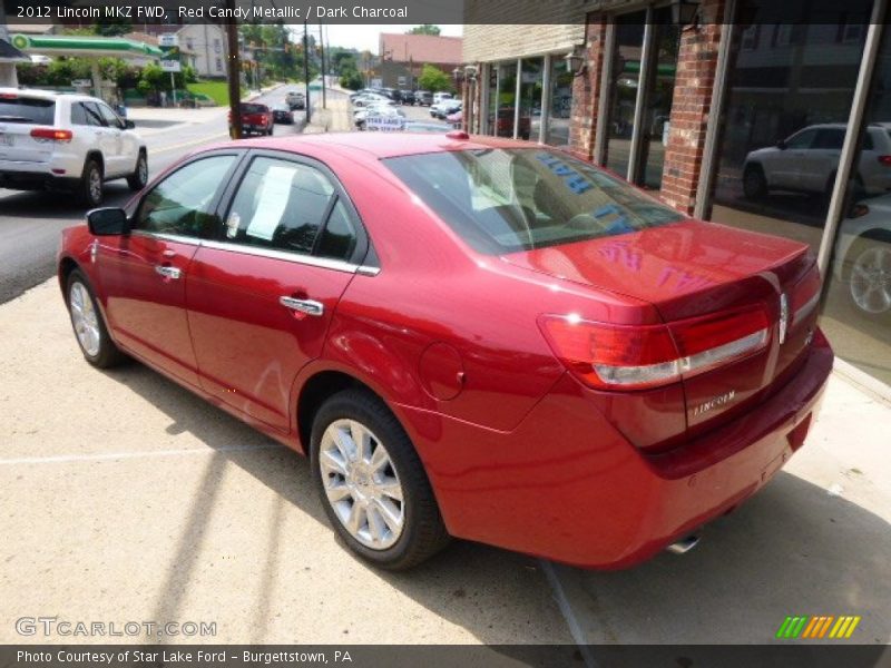 Red Candy Metallic / Dark Charcoal 2012 Lincoln MKZ FWD