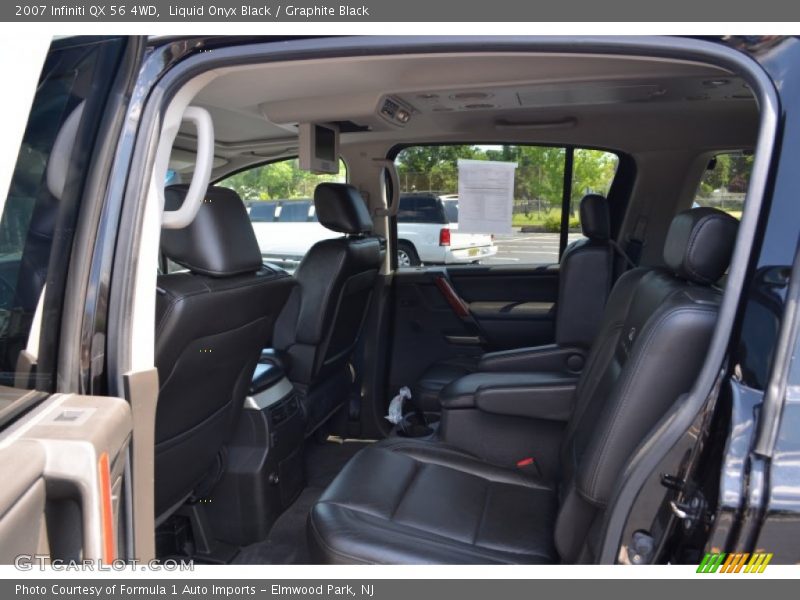 Liquid Onyx Black / Graphite Black 2007 Infiniti QX 56 4WD