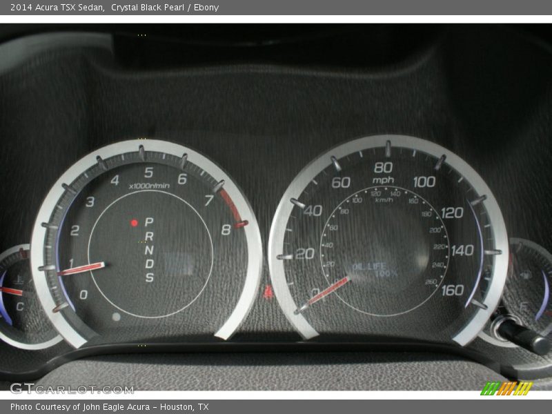 Crystal Black Pearl / Ebony 2014 Acura TSX Sedan
