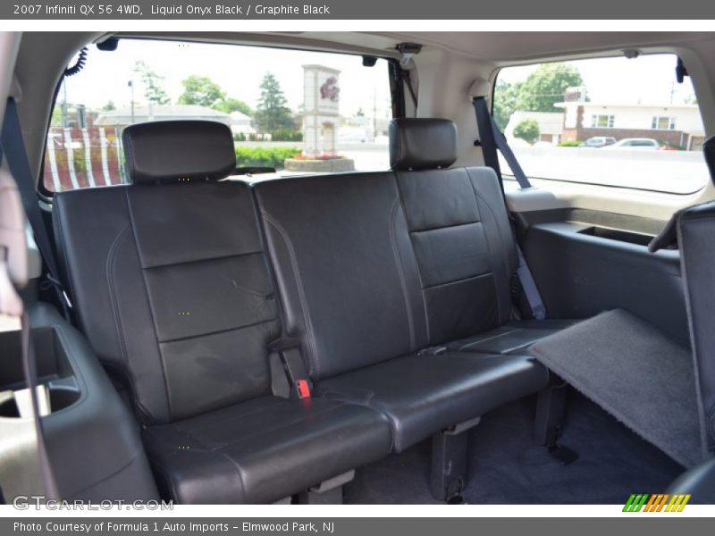Liquid Onyx Black / Graphite Black 2007 Infiniti QX 56 4WD