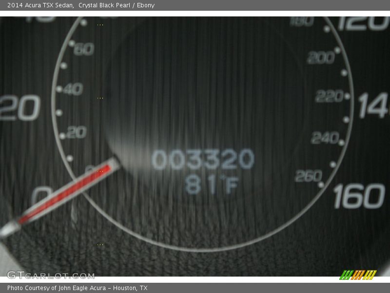 Crystal Black Pearl / Ebony 2014 Acura TSX Sedan