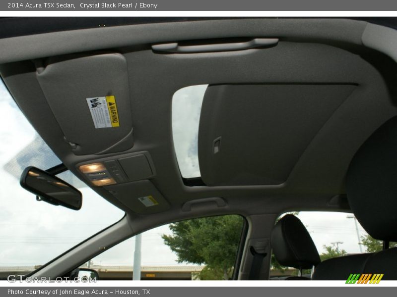 Crystal Black Pearl / Ebony 2014 Acura TSX Sedan