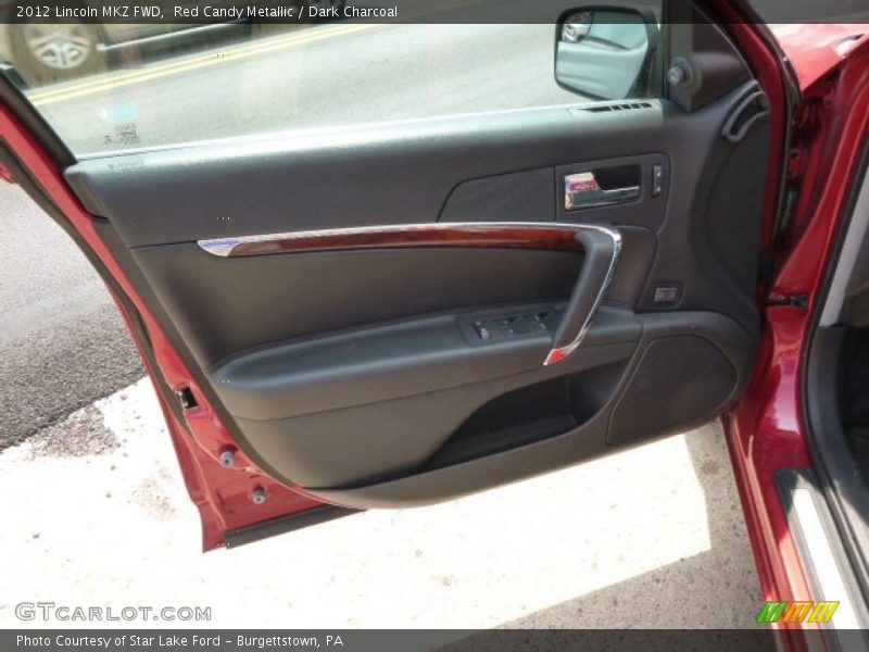 Red Candy Metallic / Dark Charcoal 2012 Lincoln MKZ FWD