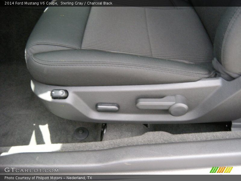 Sterling Gray / Charcoal Black 2014 Ford Mustang V6 Coupe