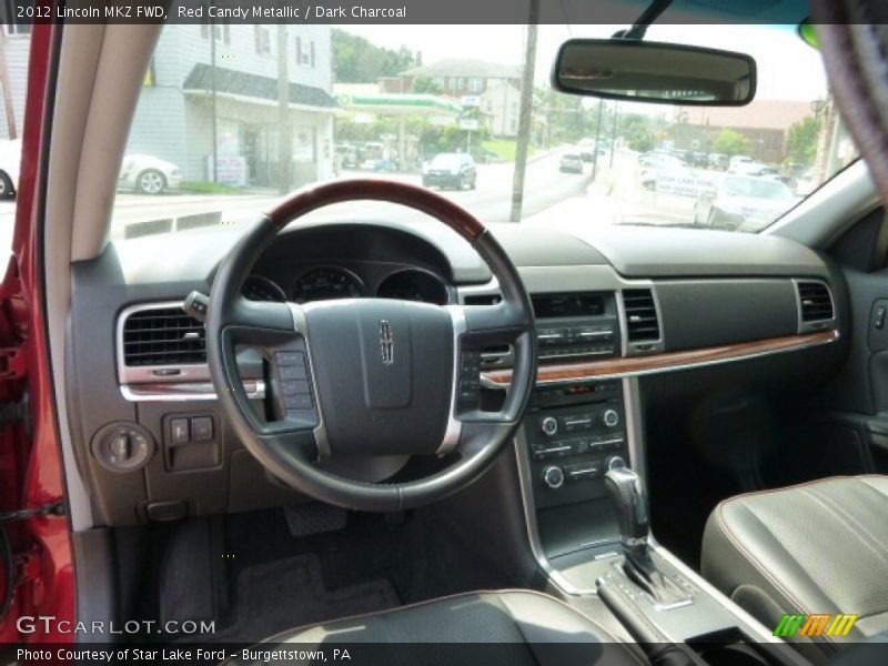 Red Candy Metallic / Dark Charcoal 2012 Lincoln MKZ FWD