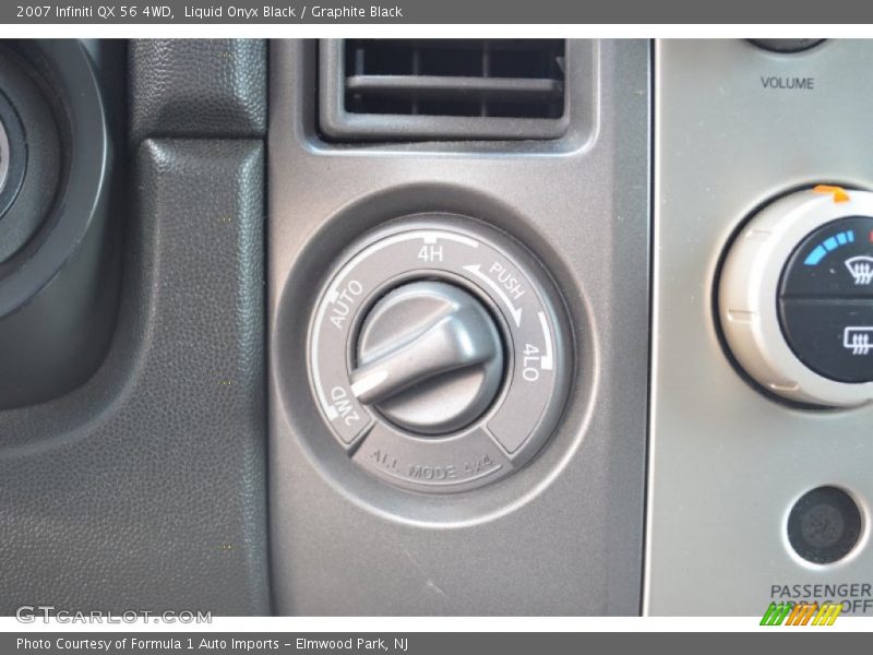 Liquid Onyx Black / Graphite Black 2007 Infiniti QX 56 4WD