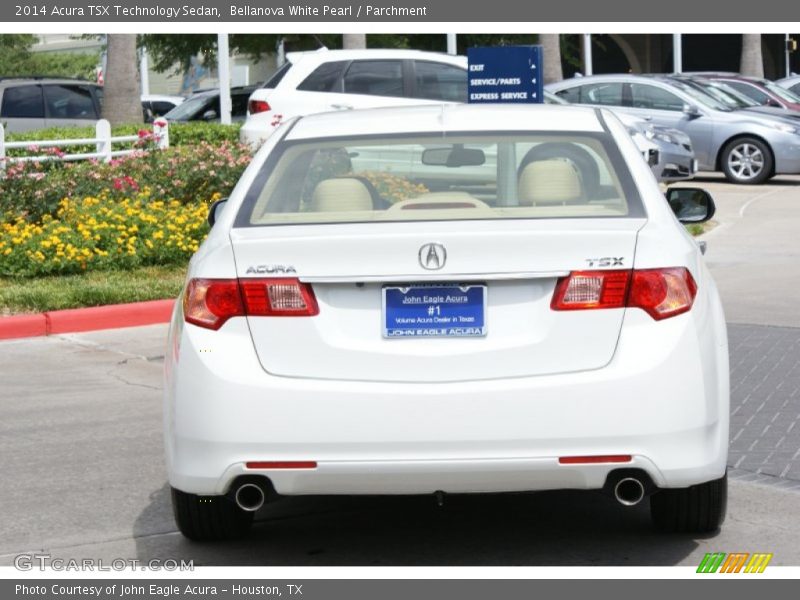 Bellanova White Pearl / Parchment 2014 Acura TSX Technology Sedan