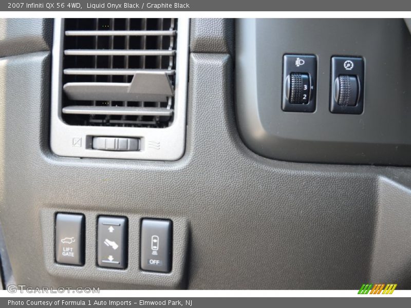 Liquid Onyx Black / Graphite Black 2007 Infiniti QX 56 4WD