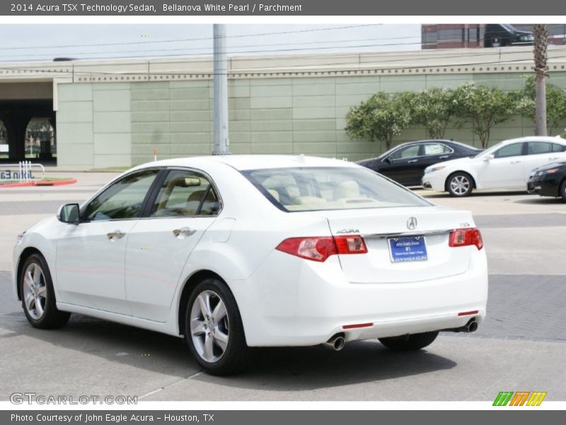 Bellanova White Pearl / Parchment 2014 Acura TSX Technology Sedan