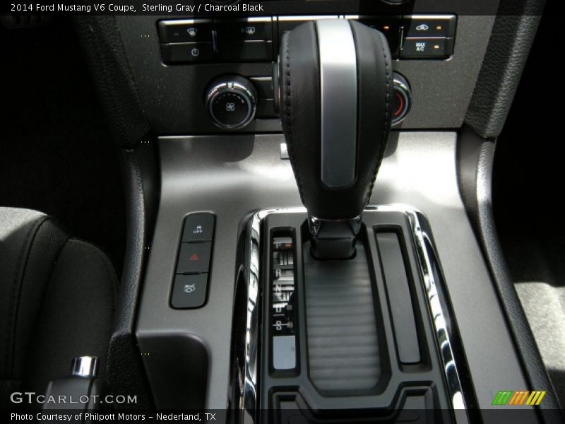 Sterling Gray / Charcoal Black 2014 Ford Mustang V6 Coupe