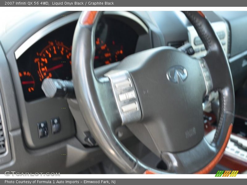 Liquid Onyx Black / Graphite Black 2007 Infiniti QX 56 4WD