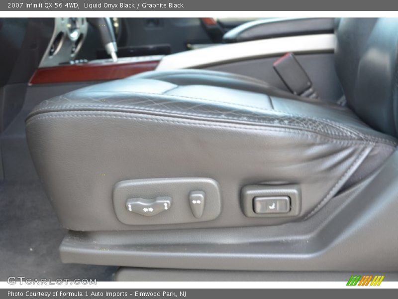 Liquid Onyx Black / Graphite Black 2007 Infiniti QX 56 4WD
