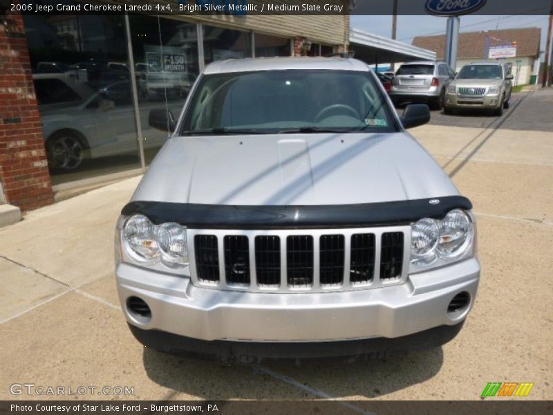 Bright Silver Metallic / Medium Slate Gray 2006 Jeep Grand Cherokee Laredo 4x4