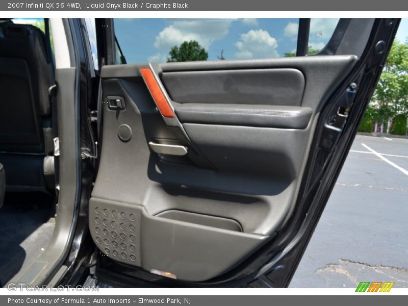 Liquid Onyx Black / Graphite Black 2007 Infiniti QX 56 4WD