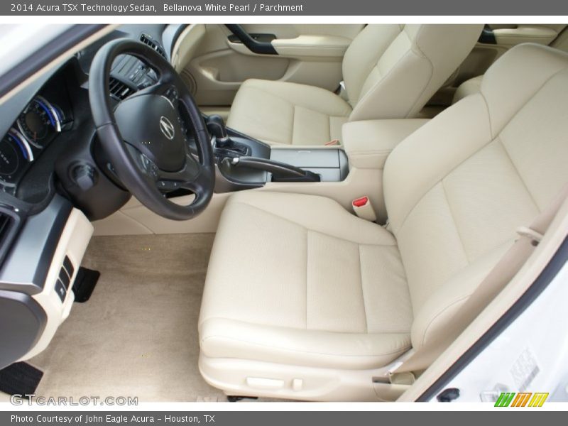 Bellanova White Pearl / Parchment 2014 Acura TSX Technology Sedan