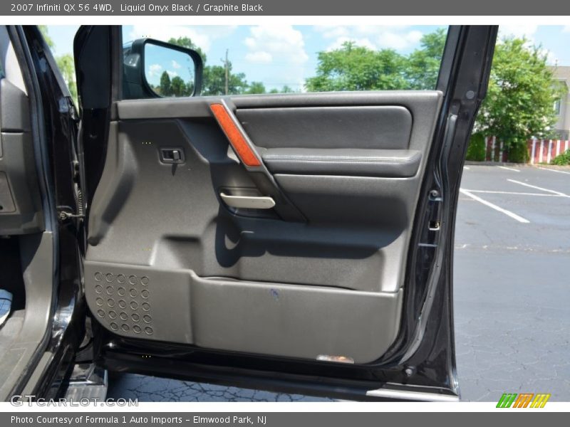 Liquid Onyx Black / Graphite Black 2007 Infiniti QX 56 4WD