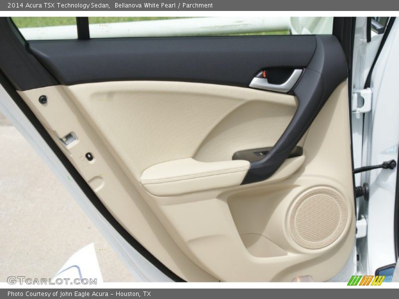 Bellanova White Pearl / Parchment 2014 Acura TSX Technology Sedan