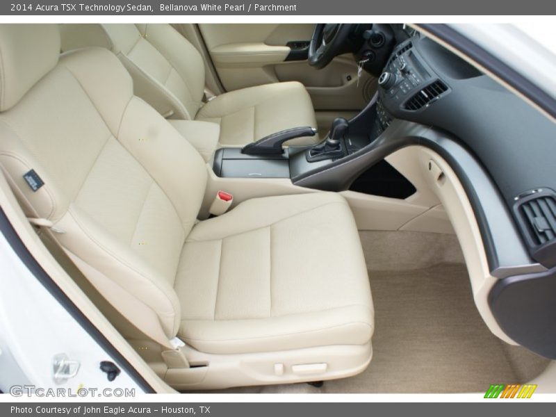 Bellanova White Pearl / Parchment 2014 Acura TSX Technology Sedan