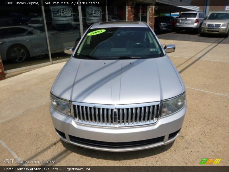 Silver Frost Metallic / Dark Charcoal 2006 Lincoln Zephyr