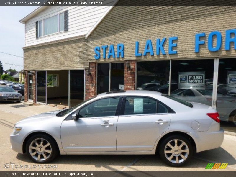 Silver Frost Metallic / Dark Charcoal 2006 Lincoln Zephyr