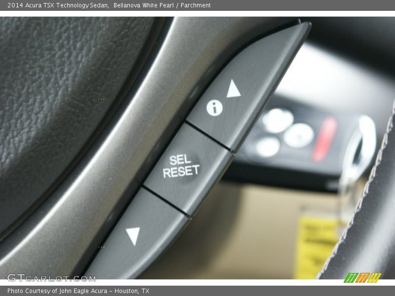 Bellanova White Pearl / Parchment 2014 Acura TSX Technology Sedan