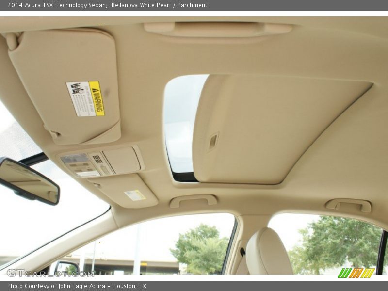 Bellanova White Pearl / Parchment 2014 Acura TSX Technology Sedan