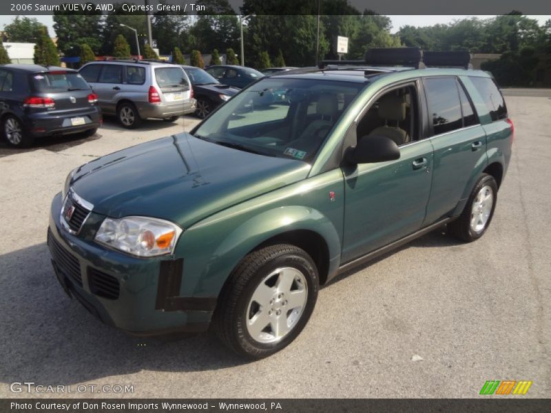 Cypress Green / Tan 2006 Saturn VUE V6 AWD