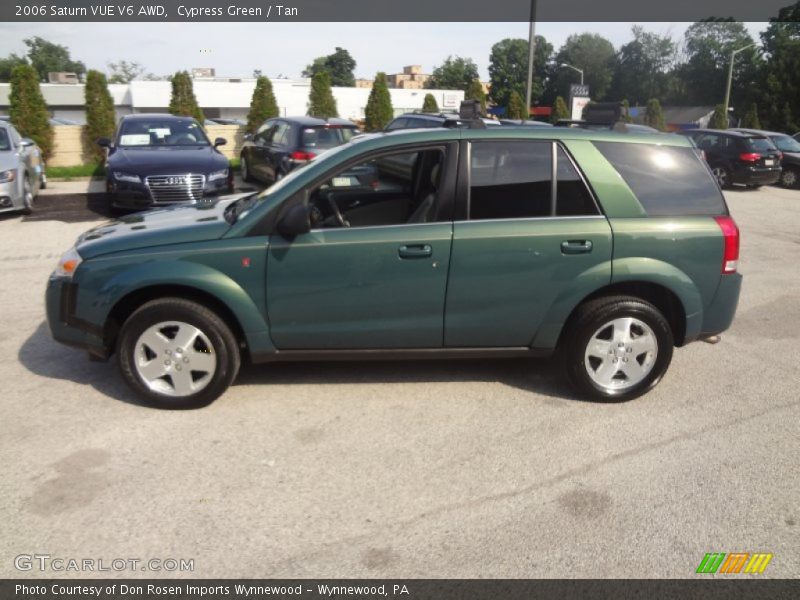 Cypress Green / Tan 2006 Saturn VUE V6 AWD