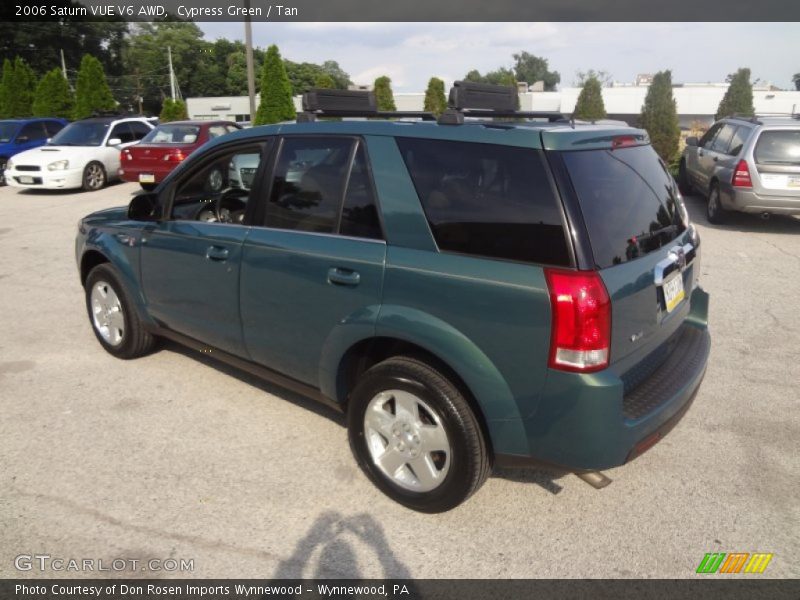 Cypress Green / Tan 2006 Saturn VUE V6 AWD