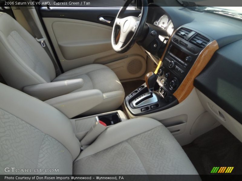 Cypress Green / Tan 2006 Saturn VUE V6 AWD