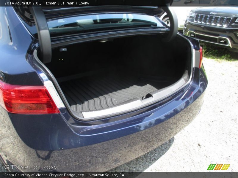 Fathom Blue Pearl / Ebony 2014 Acura ILX 2.0L