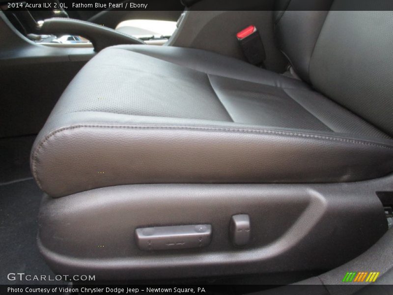 Fathom Blue Pearl / Ebony 2014 Acura ILX 2.0L