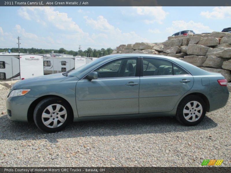 Aloe Green Metallic / Ash 2011 Toyota Camry LE