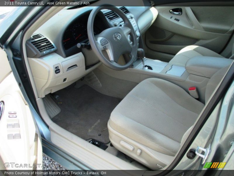 Aloe Green Metallic / Ash 2011 Toyota Camry LE