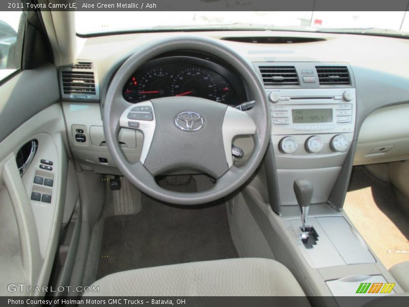 Aloe Green Metallic / Ash 2011 Toyota Camry LE