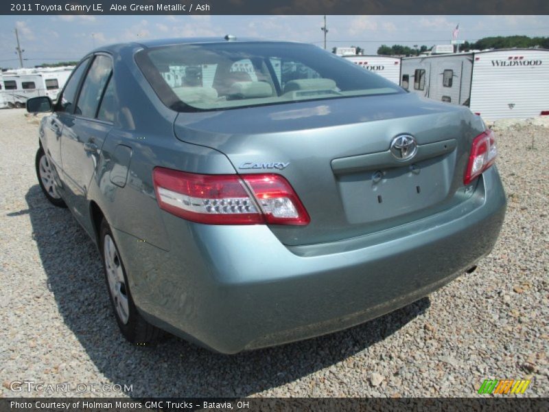 Aloe Green Metallic / Ash 2011 Toyota Camry LE