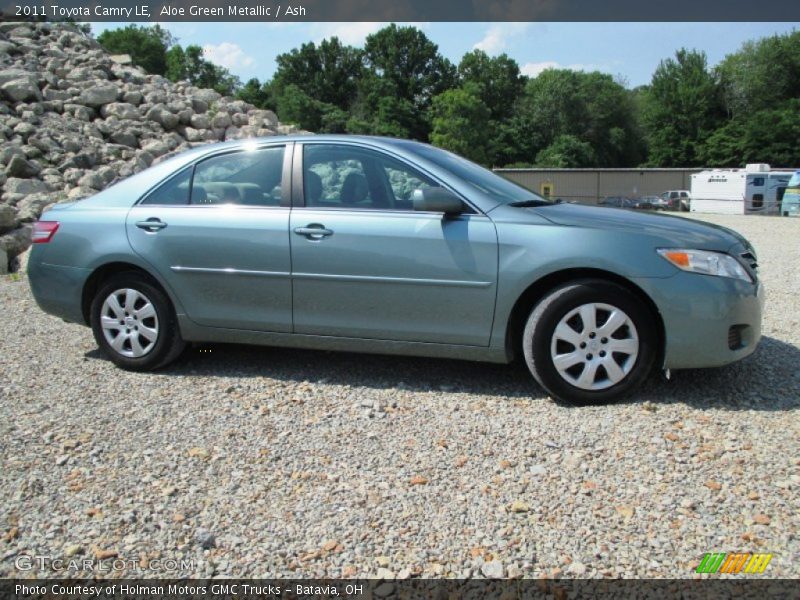 Aloe Green Metallic / Ash 2011 Toyota Camry LE