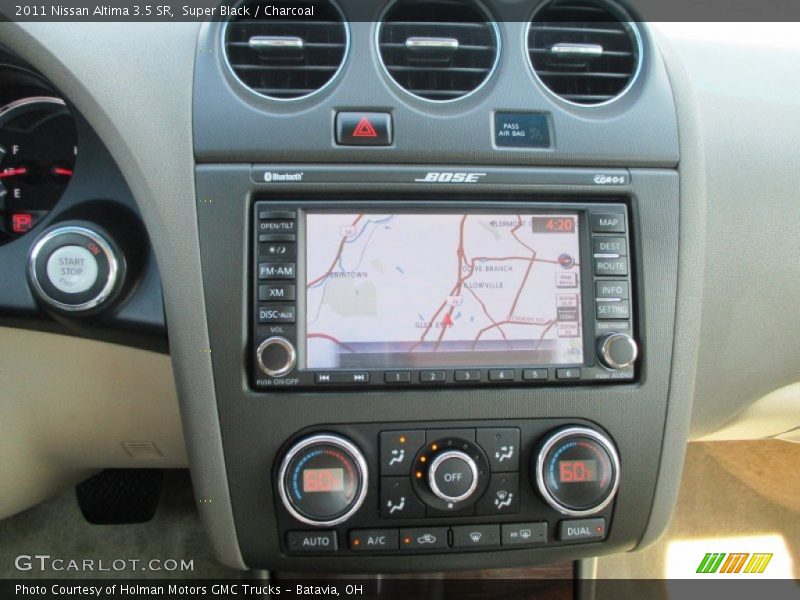 Super Black / Charcoal 2011 Nissan Altima 3.5 SR