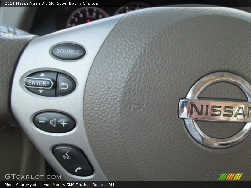 Super Black / Charcoal 2011 Nissan Altima 3.5 SR