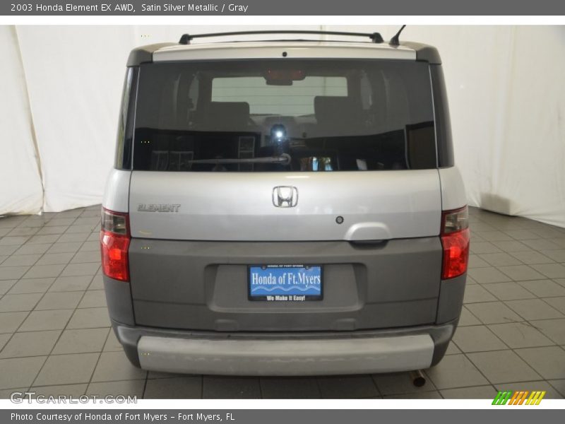 Satin Silver Metallic / Gray 2003 Honda Element EX AWD