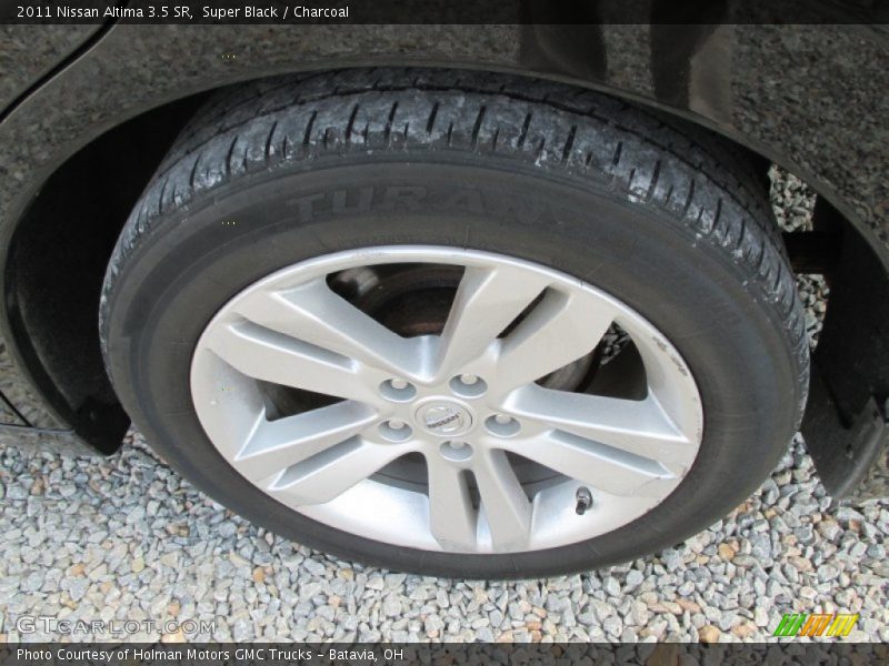 Super Black / Charcoal 2011 Nissan Altima 3.5 SR