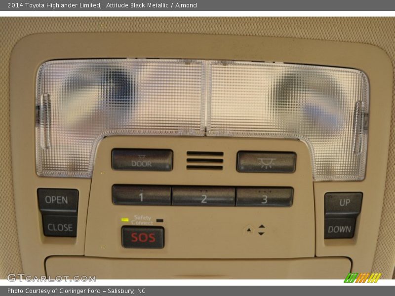 Attitude Black Metallic / Almond 2014 Toyota Highlander Limited