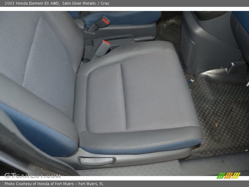 Satin Silver Metallic / Gray 2003 Honda Element EX AWD