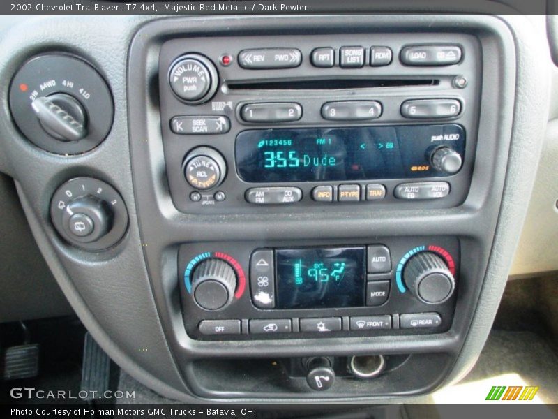 Majestic Red Metallic / Dark Pewter 2002 Chevrolet TrailBlazer LTZ 4x4