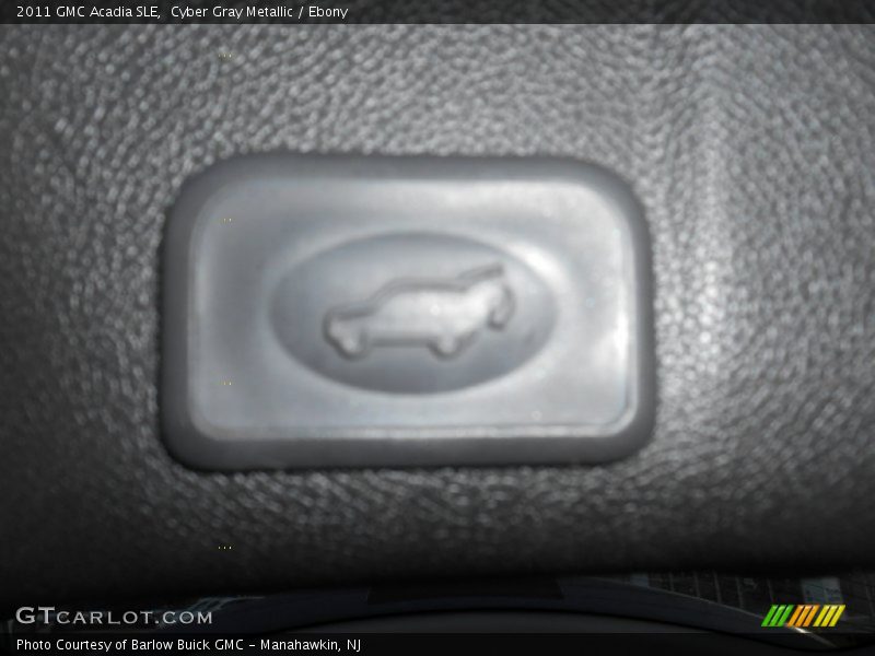 Cyber Gray Metallic / Ebony 2011 GMC Acadia SLE