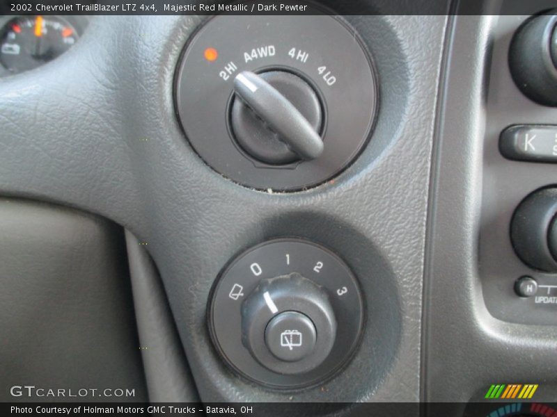 Majestic Red Metallic / Dark Pewter 2002 Chevrolet TrailBlazer LTZ 4x4