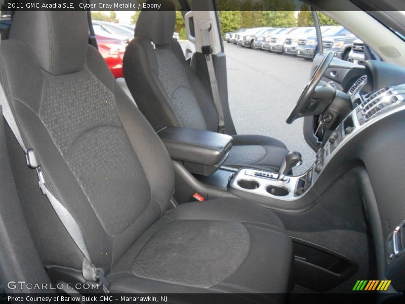 Cyber Gray Metallic / Ebony 2011 GMC Acadia SLE