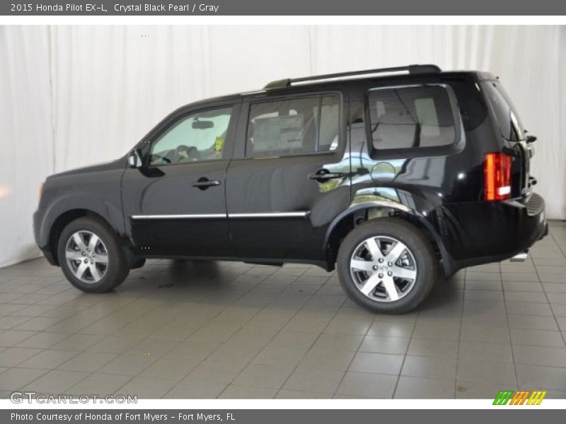  2015 Pilot EX-L Crystal Black Pearl