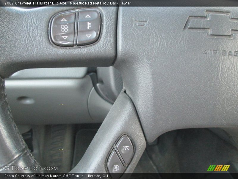 Majestic Red Metallic / Dark Pewter 2002 Chevrolet TrailBlazer LTZ 4x4