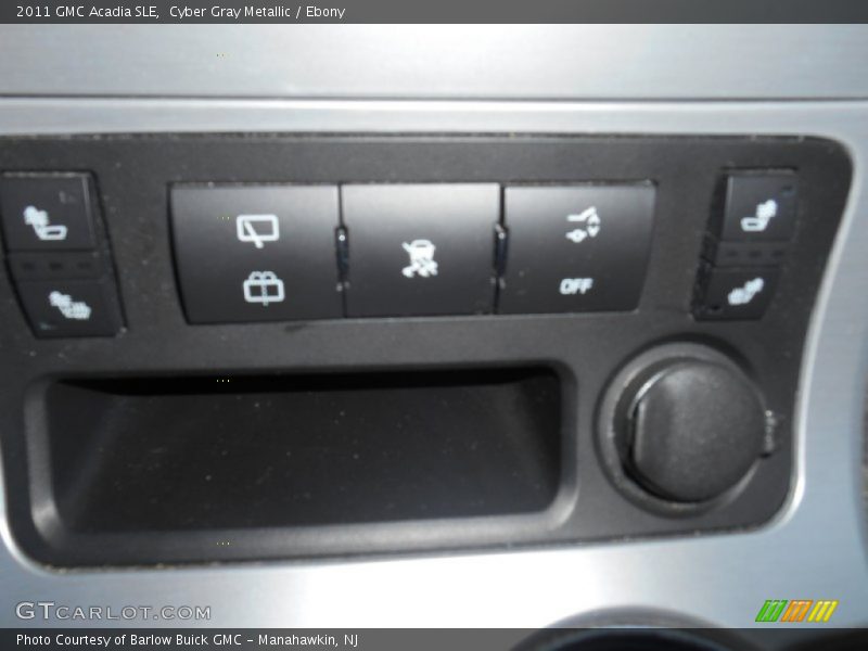 Cyber Gray Metallic / Ebony 2011 GMC Acadia SLE